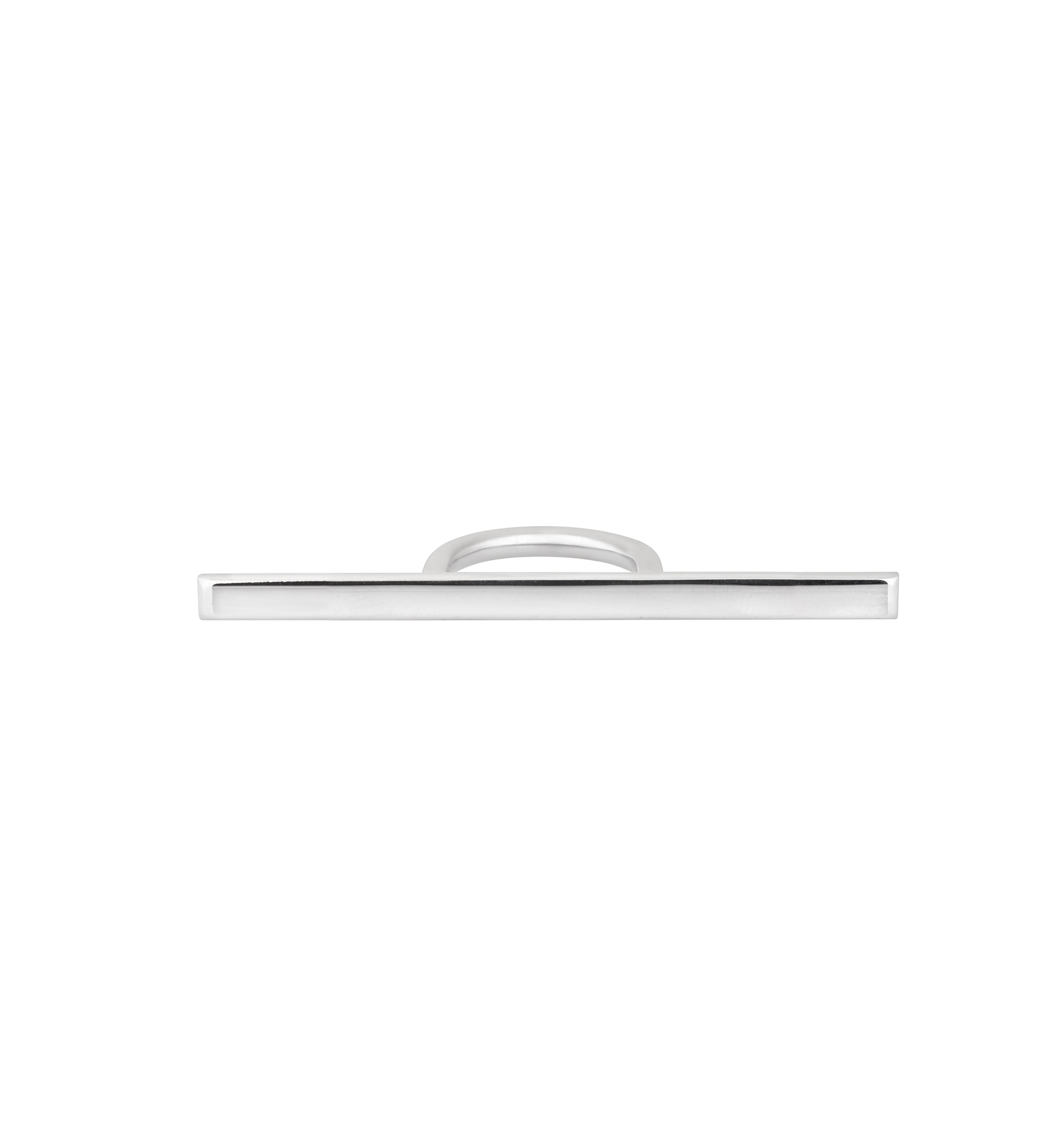 Silver straight Line ring - Short