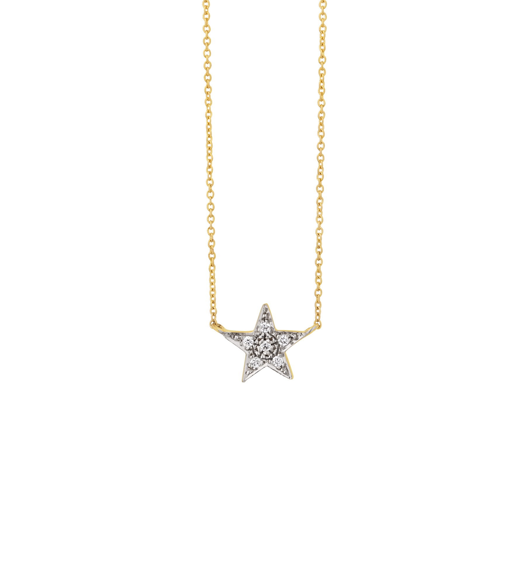 Diamond Star Necklace - S
