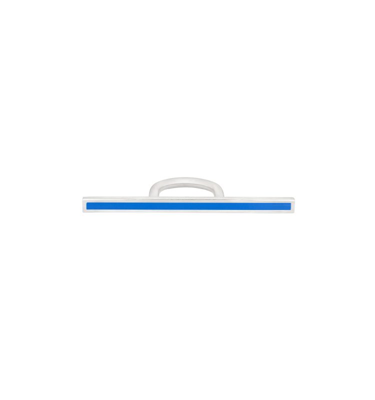 Blue Enamel Silver ring - S