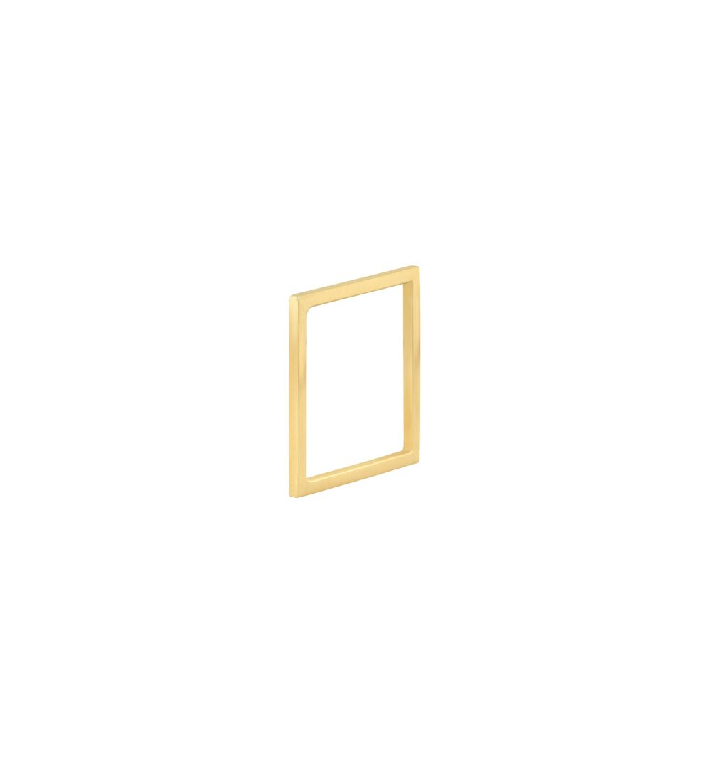 Gold square ring