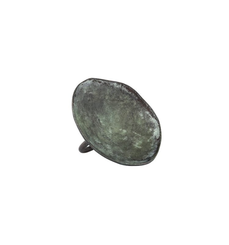 Phiale ring - Greenish patina