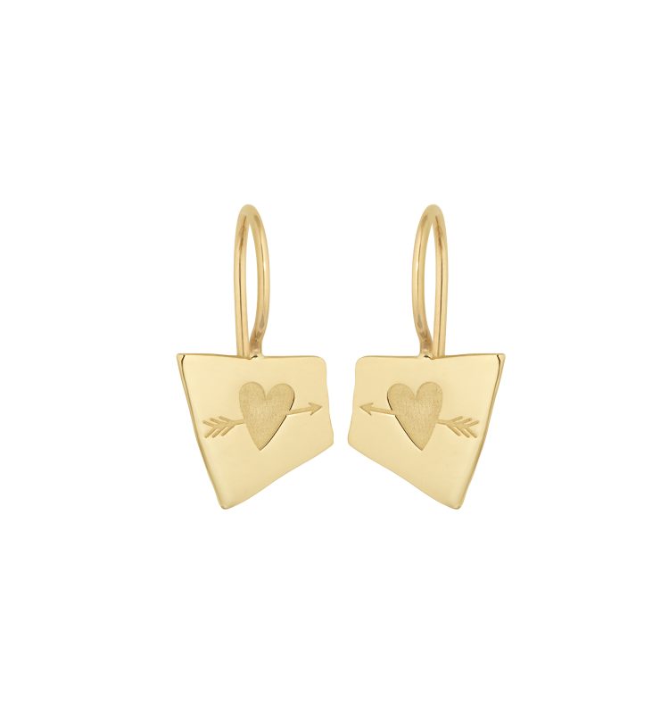 "Heart" - Torn Symbol earrings