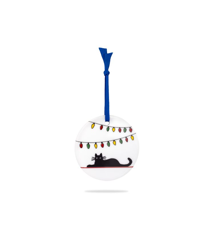 Porcelain Ornament – Cat