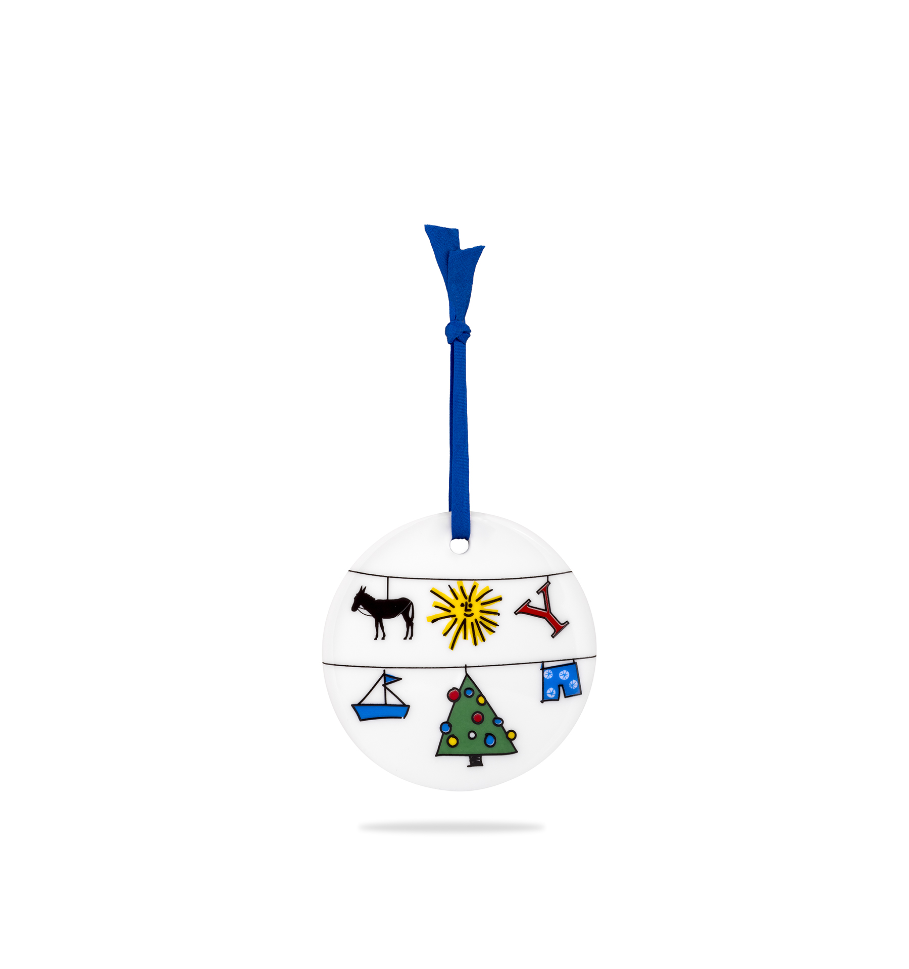 Porcelain Ornament - Greek Memories