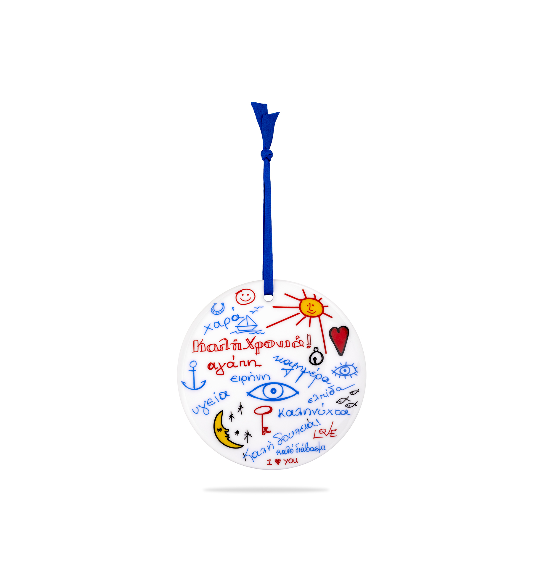 Porcelain Ornament - Blessings