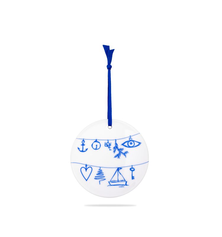 Porcelain Ornament - Symbols