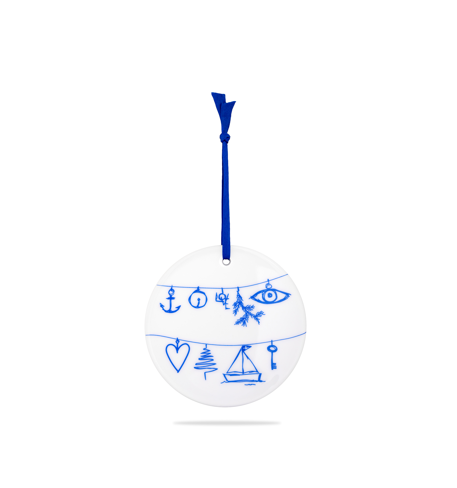 Porcelain Ornament - Symbols