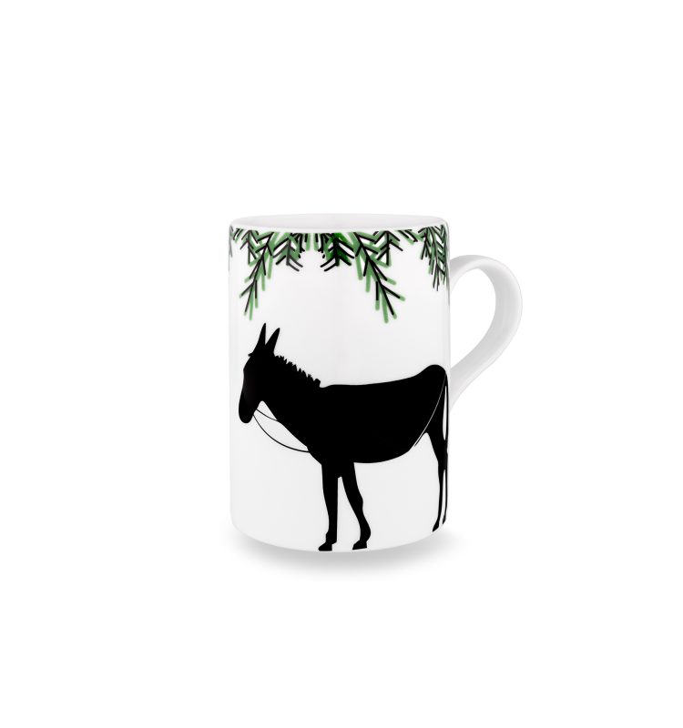 Festive Donkey - Mug