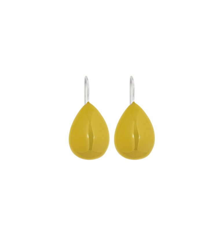 Classic Goldenrod Fully Colored Drop Earrings