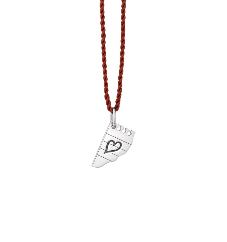 The Heart Sketch Pendant