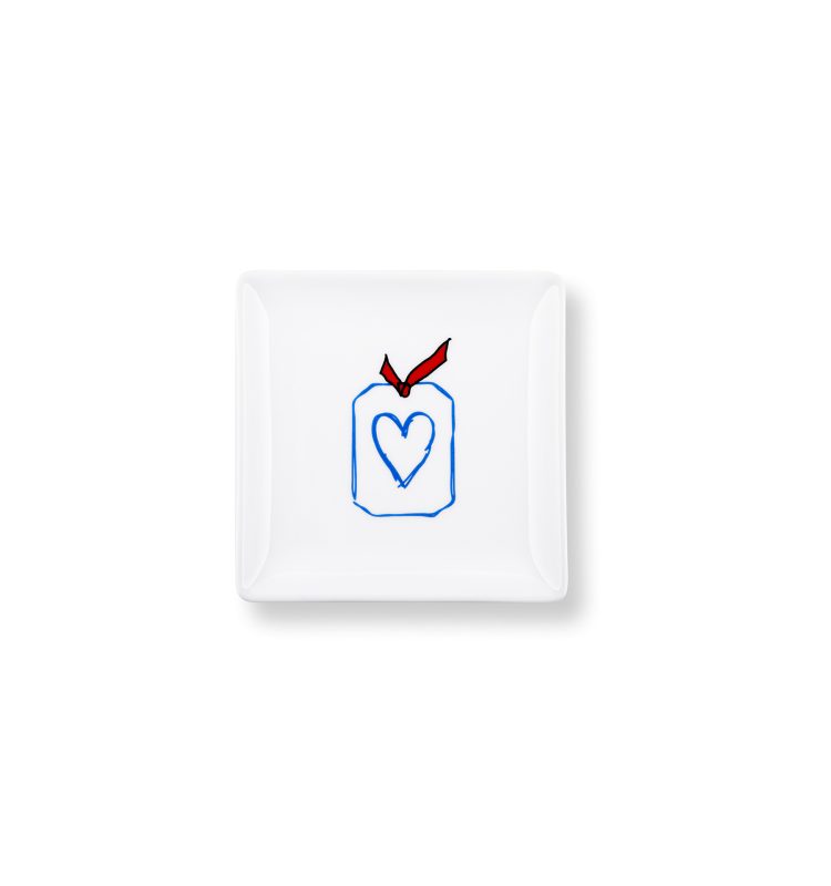 The Heart - Mini Porcelain Plate 12cm
