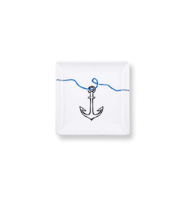 The Anchor - Mini Porcelain Plate 12cm